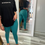 Load image into Gallery viewer, Ryderwear High Waisted Leggings - Teal
