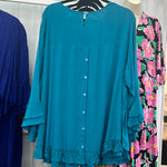Load image into Gallery viewer, Felicity Top - Teal
