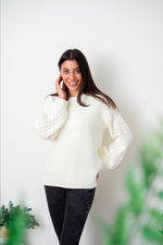 Load image into Gallery viewer, Honeycomb - Cream Jumper
