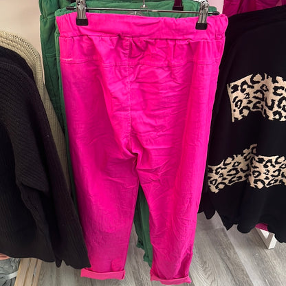 Ophea Star Pants Fuchsia