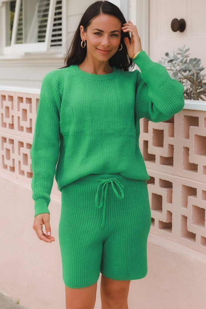 Basic Knit Green - Jumper