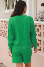 Load image into Gallery viewer, Basic Knit Green - Jumper

