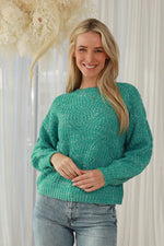 Load image into Gallery viewer, Mandy Knit Mint Jumper
