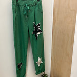 Load image into Gallery viewer, Ophea Star Pants Emerald
