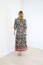 Load image into Gallery viewer, Azriel Teal Maxi Dress
